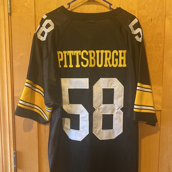 Pittsburgh football jersey number 58 - Picture 4 of 4